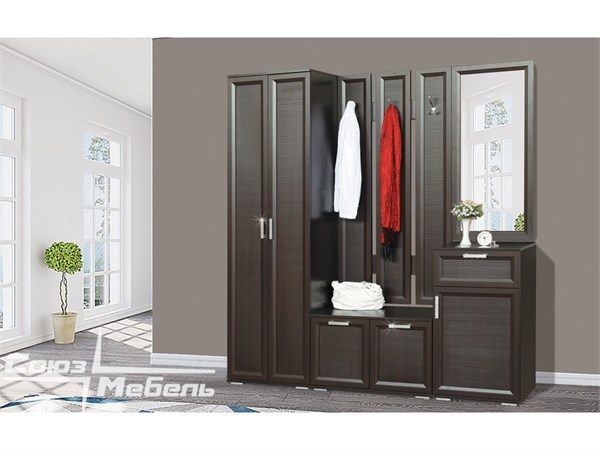 Прихожая Корвет люкс Вар4 15061