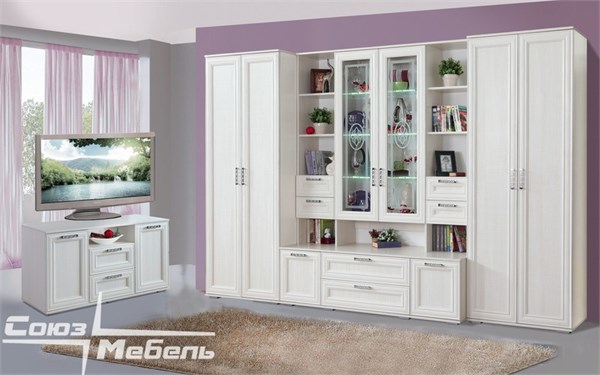 Модульная гостиная "Корвет люкс" Вар 5 15152