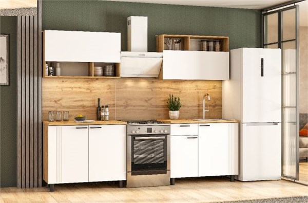 Кухонный гарнитур "Монако" (2м) (Серия 2) 15305