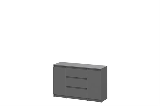 Комод три ящика двухстворчатый (серия 2) Денвер 15672