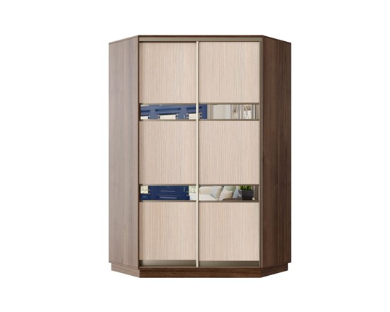 Угловой шкаф-купе Классика 1300 (К79-82/Ф1,3-5,9-16) 15853