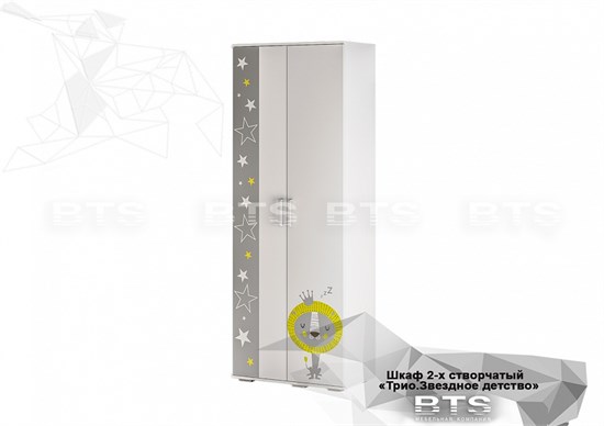 ТРИО шкаф для одежды ШК-09 16078