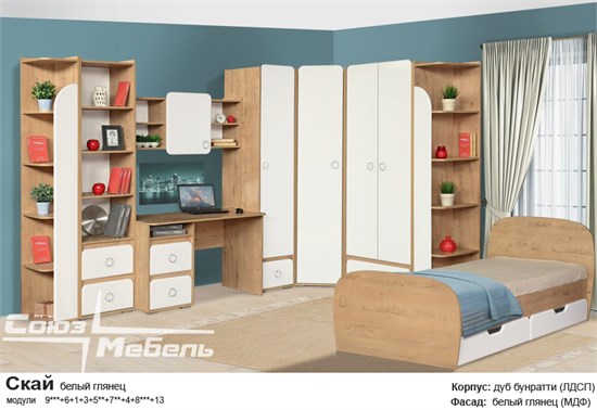 Молодежная Скай (Компл 1) 16157