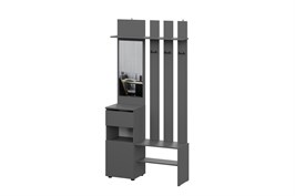 Вешалка с зеркалом Денвер 15012