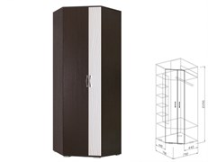 Шкаф угловой №9 Лидер 15782