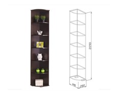 Угол завершающий №10 Лидер 15862