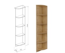 №13 Угловое завершение (к шкафам купе) Светлана 15878