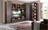 Модульная гостиная "Корвет люкс" Вар 4 15150