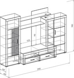 Гостиная Корсика 2 15211