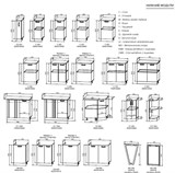 Кухонный гарнитур Квадро Комплектация 2 15339